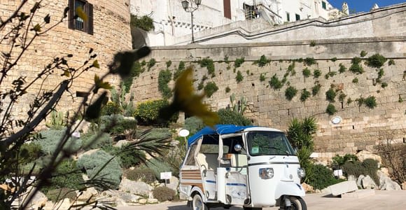 Ostuni: Tour mit dem Ape Calessino zur Entdeckung der Weißen Stadt