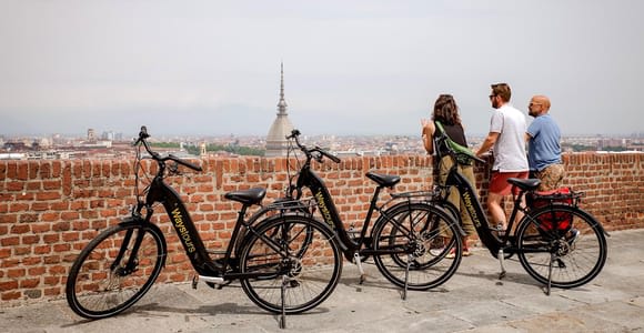 Tour en bicicleta eléctrica por Turín: explora la ciudad y sus mejores miradores