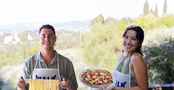 Florence: Pizza or Pasta Class with Gelato at a Tuscan Farm