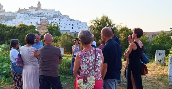 Spaziergang und Verkostung in den mittelalterlichen Gärten von Ostuni