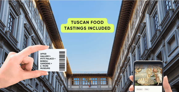 Florence: Uffizi, Pitti Palace & Boboli Combined 5-Day Pass