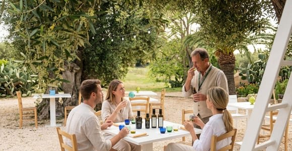 Besichtigung einer unterirdischen Mühle mit Olivenölverkostung in Ostuni