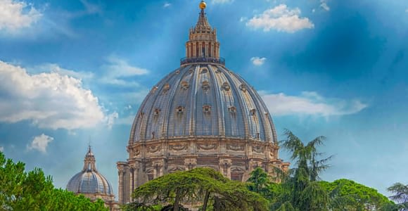 Rom: Petersdom, Kuppelbesteigung und Underground Tour