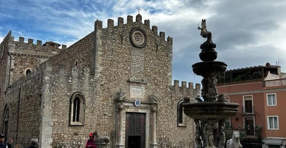 Von Catania: Taormina, Savoca und Castelmola Tour mit Mittagessen