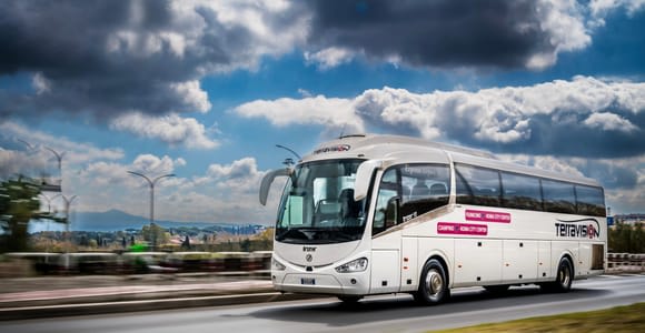 Lotnisko Fiumicino (FCO): transfer autobusowy z/do Rzymu Termini
