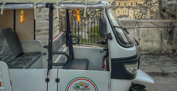 Matera: 100% Electric Tuk-Tuk Tour