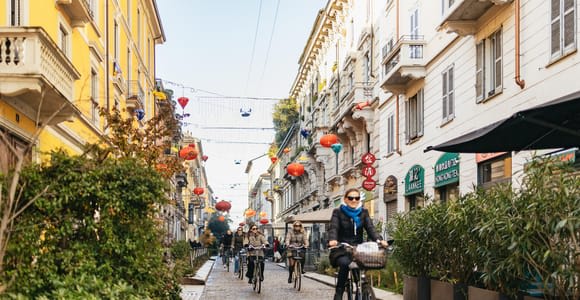 Milan: Hidden Gems Guided Bike Tour ENG and NL