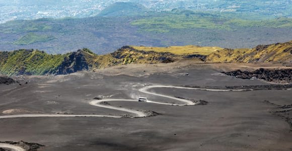 From Taormina Area: Mount Etna tour