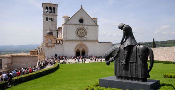 Asís: Tour a pie privado con la Basílica de San Francisco