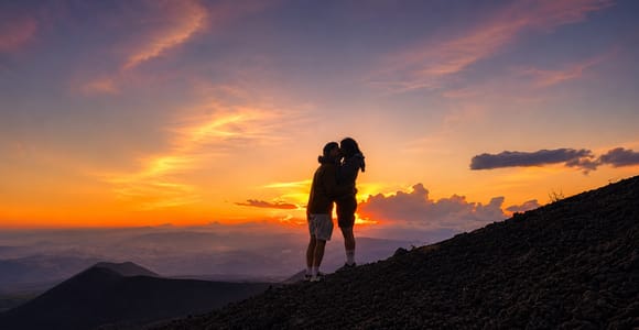 ETNA SONNENUNTERGANG: GEFÜHRTE TOUR DURCH ETNA MIT ABHOLUNG IN CATANIA