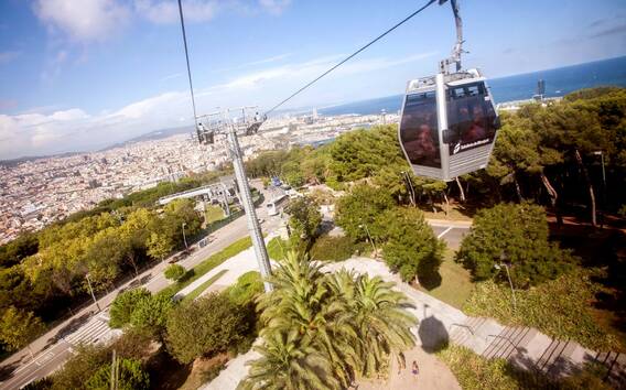 Barcelona: Montjuïc Cable Car Roundtrip Ticket
