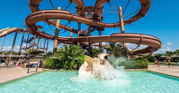 Cecina: Acqua Village Water Park Entry Ticket