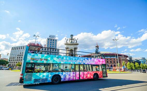 Barcelona: Hop-on Hop-off Bus Tour 24 or 48-Hour Ticket