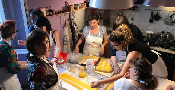 Messina: Clase privada de elaboración de pasta en casa de un lugareño