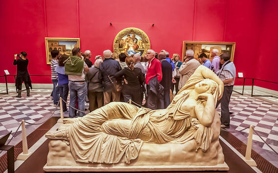 Firenze: Galleria degli Uffizi con ingresso programmato