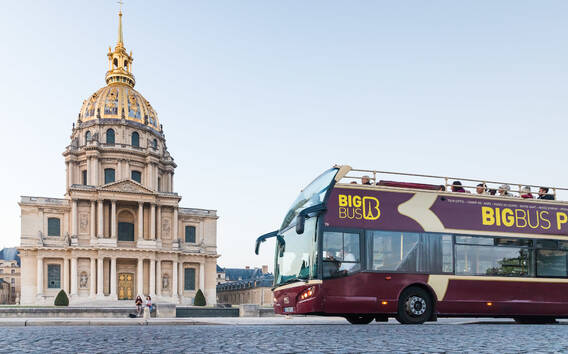 Paris Hop-on Hop-off Bus Tour: Classic, Premium or Deluxe
