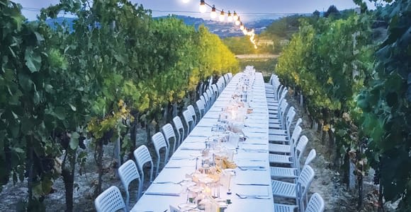 Montepulciano: visite d'une cave toscane avec dégustation de vin et repas