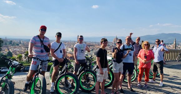 Florence: Guided E-Bike Tour to Piazzale Michelangelo