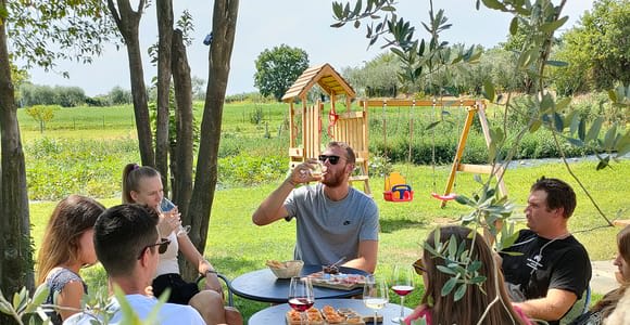 Lazise: Degustazione di vino con tagliere di salumi e formaggi