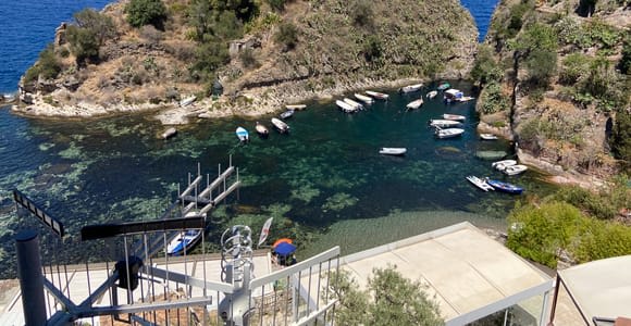 Messina: excursión privada de un día a la costa jónica con degustación de cannoli