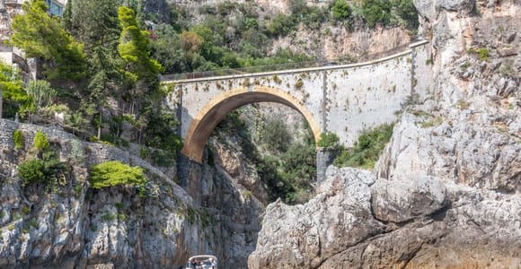 From Sorrento: Amalfi Coast Day Trip by Boat