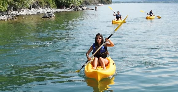 Lake Iseo: Baia del Bogn Kayak Tour