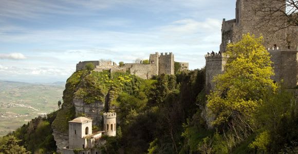 Palermo: Tour nach Erice und zu den Salinen von Marsala mit Mittagessen und Verkostung