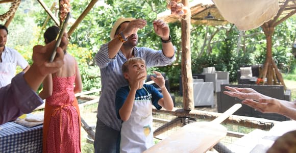 Sorrente : Leçon de pizza, vin et Limoncello dans une ferme locale