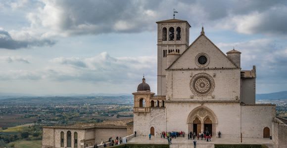 Asís: Visita guiada privada a la Basílica de San Francisco