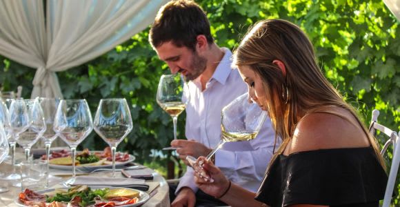 San Gimignano : Dégustation de vins et d'huiles avec amuse-gueules toscans