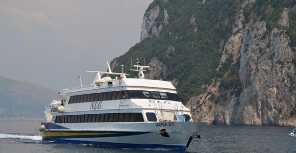 Ferry from Salerno to Amalfi, Capri, and Positano