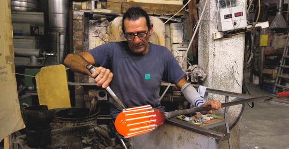 Venice: Murano Glass Blowing Experience with Water Taxi