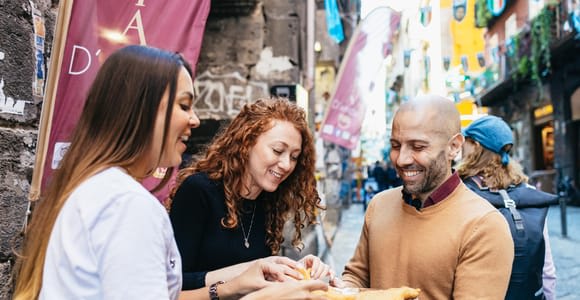 Naples : Visite culinaire à pied avec un guide local