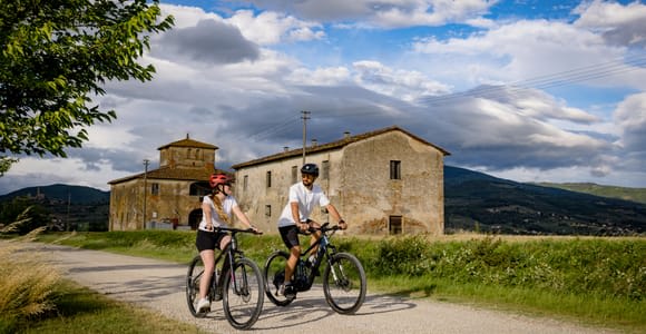 Castiglion Fiorentino: Geführte E-Bike-Tour durch die Toskana