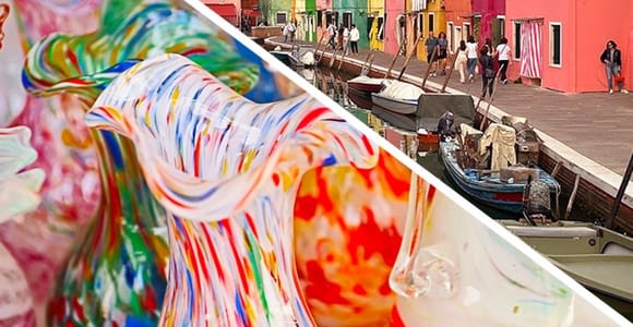 From Venice: Murano and Burano Half-Day Island Tour by Boat