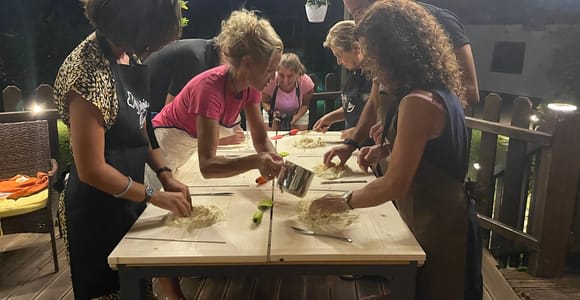 Cooking class, dinner and wine tasting in Lecce (Corigliano)