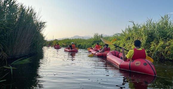 Lago di Massaciuccoli: tour in kayak con Aperitivo