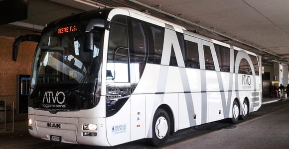 Marco Polo Airport to/from Mestre Train Station: Express Bus