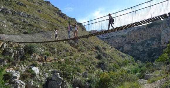 Matera: Sassi, Murgia, and Tibetan Bridge Trip