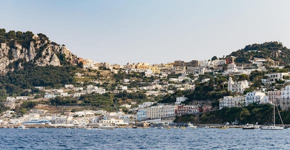 Capri : excursion en bateau sur l'île et les grottes