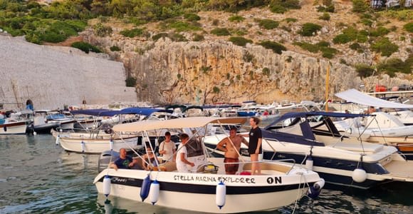 Otranto: rejs wycieczkowy, możliwość kąpieli i aperitifu