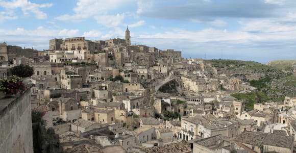 Au départ de Bari : excursion à Matera avec visite guidée en bus