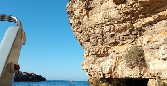 Polignano a Mare : tour en bateau avec apéritif