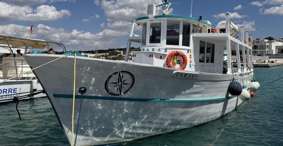 Caves of S.M. di Leuca: Tour of the Two Seas on the TARAS motorboat
