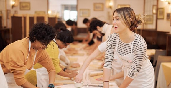 Rom: Fettuccine-Pasta-Kochkurs im Stadtzentrum von Rom