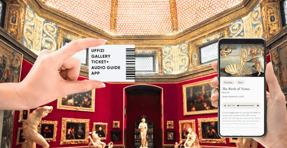 Florence: Uffizi Timed Ticket & Masterpieces Audio App
