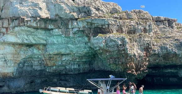 Santa Maria di Leuca : Tour in barca ,grotte e snorkeling