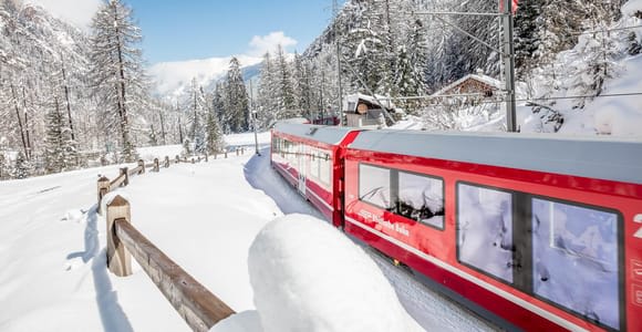 Milan to St. Moritz: Scenic Bernina Train Tour with Guide