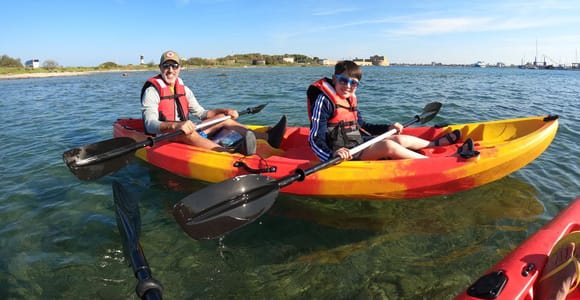 Brindisi: Guided Kayak Tour