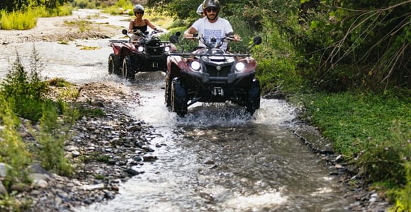 From Taormina: Off-Road ATV Tour Alcantara & Mount Etna